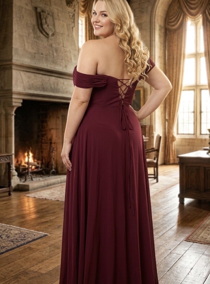 Vestido Corazón Mangas Curvy