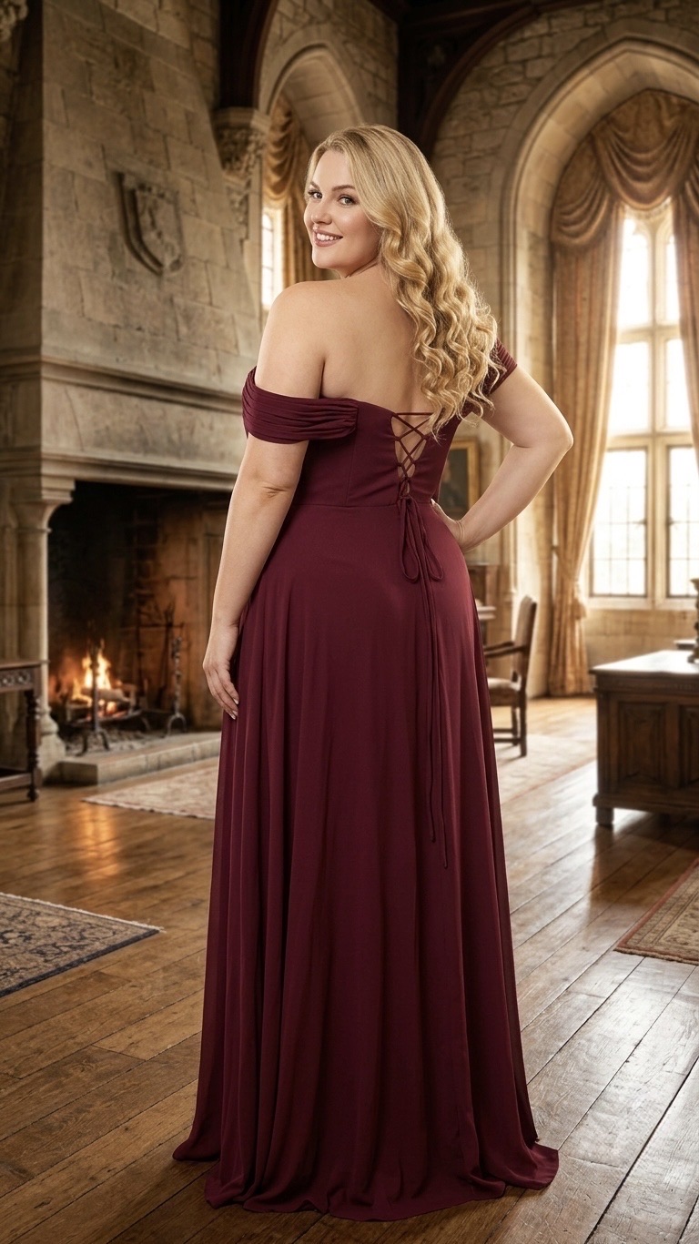 Vestido Corazón Mangas Curvy - Imagen 5