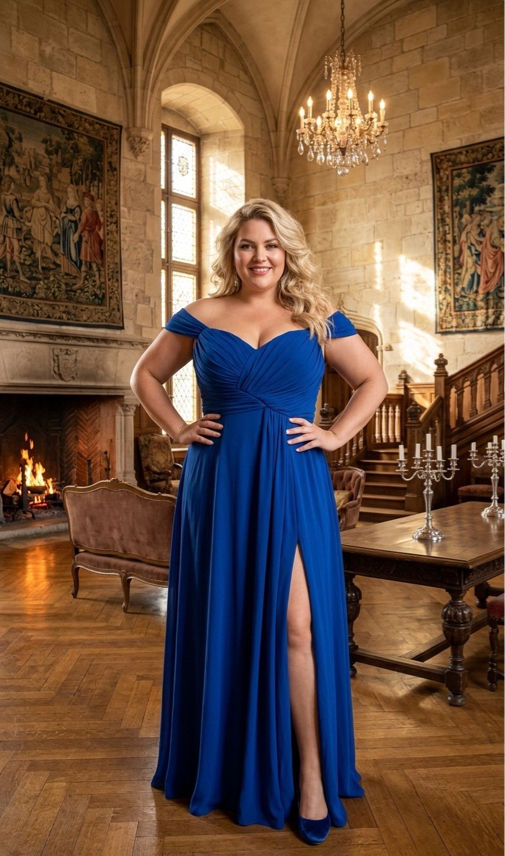 Vestido Corazón Mangas Curvy