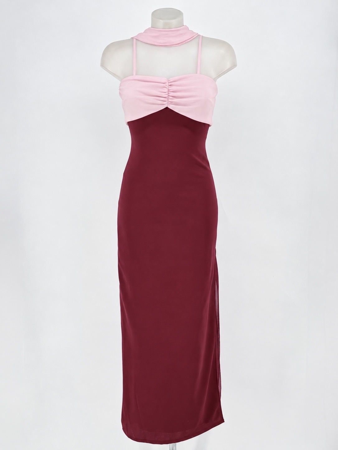 Vestido Bicolor Tirantes - Imagen 8