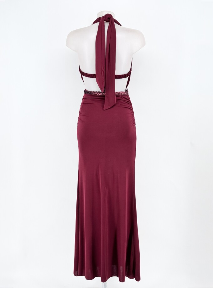 Vestido Doble Línea Lentejuelas