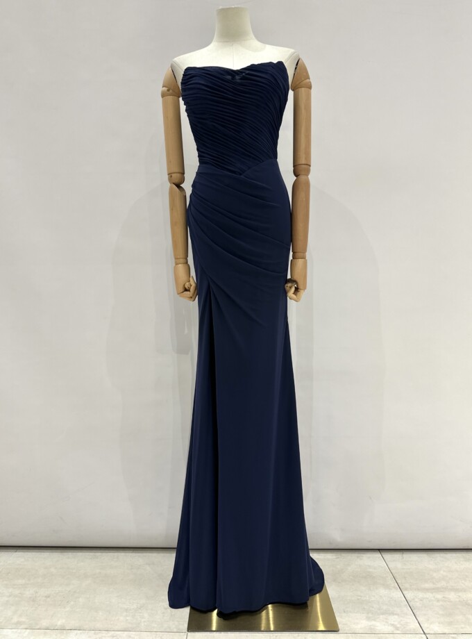 Vestido Sirena Tul Drapeado