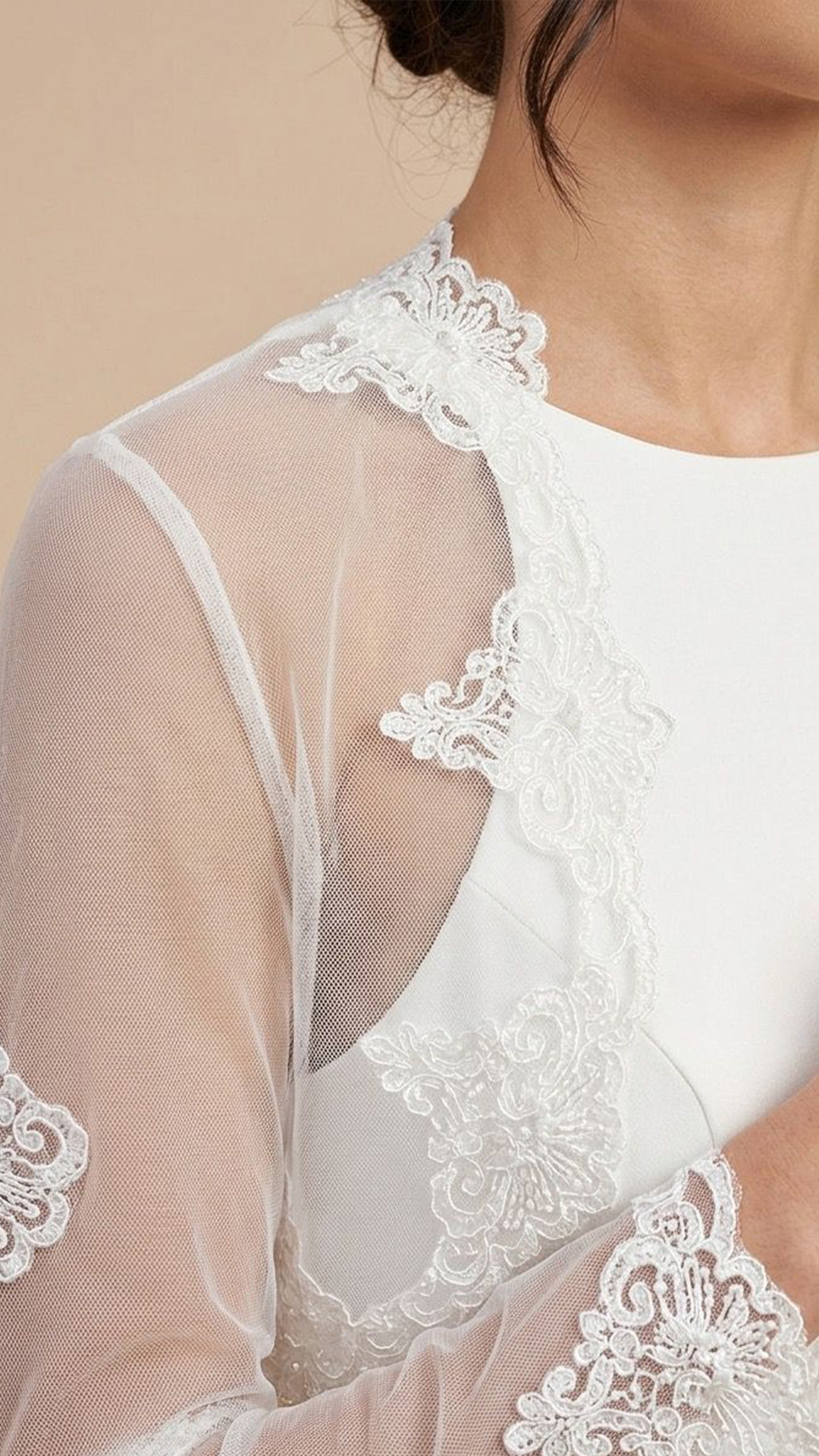 Chaqueta Novia Encaje - Imagen 2