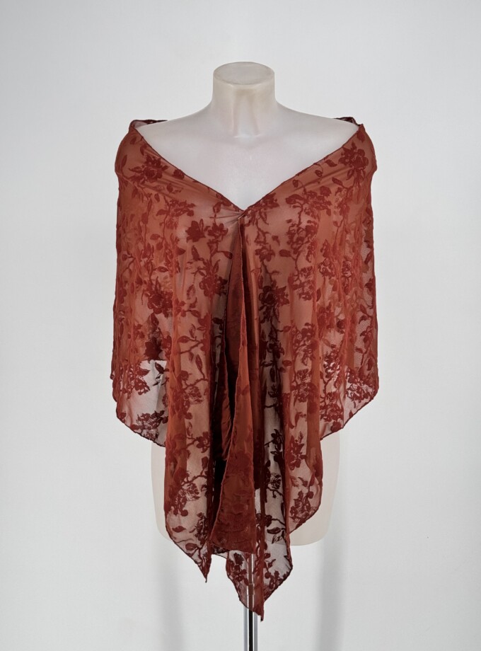 Pashmina Estampado Terciopelo