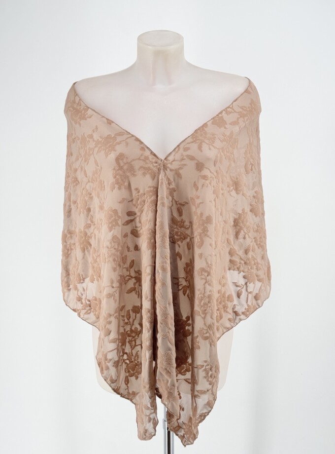 Pashmina Estampado Terciopelo