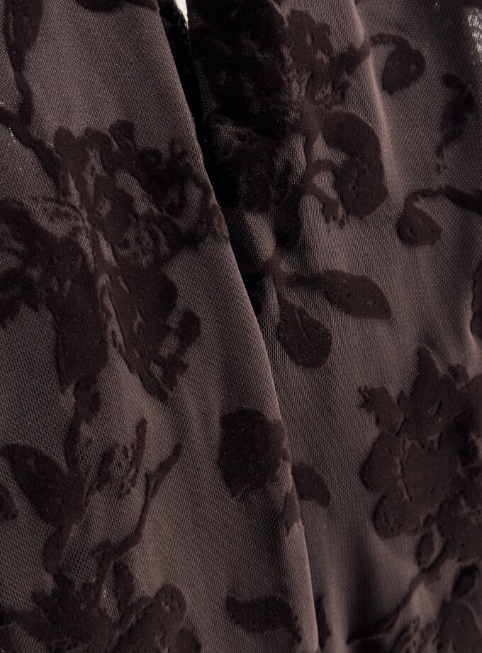 Pashmina Estampado Terciopelo
