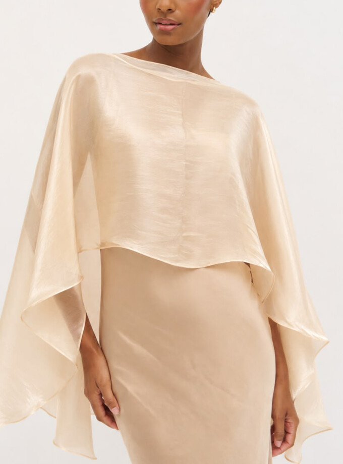 Capa Brillo Organza